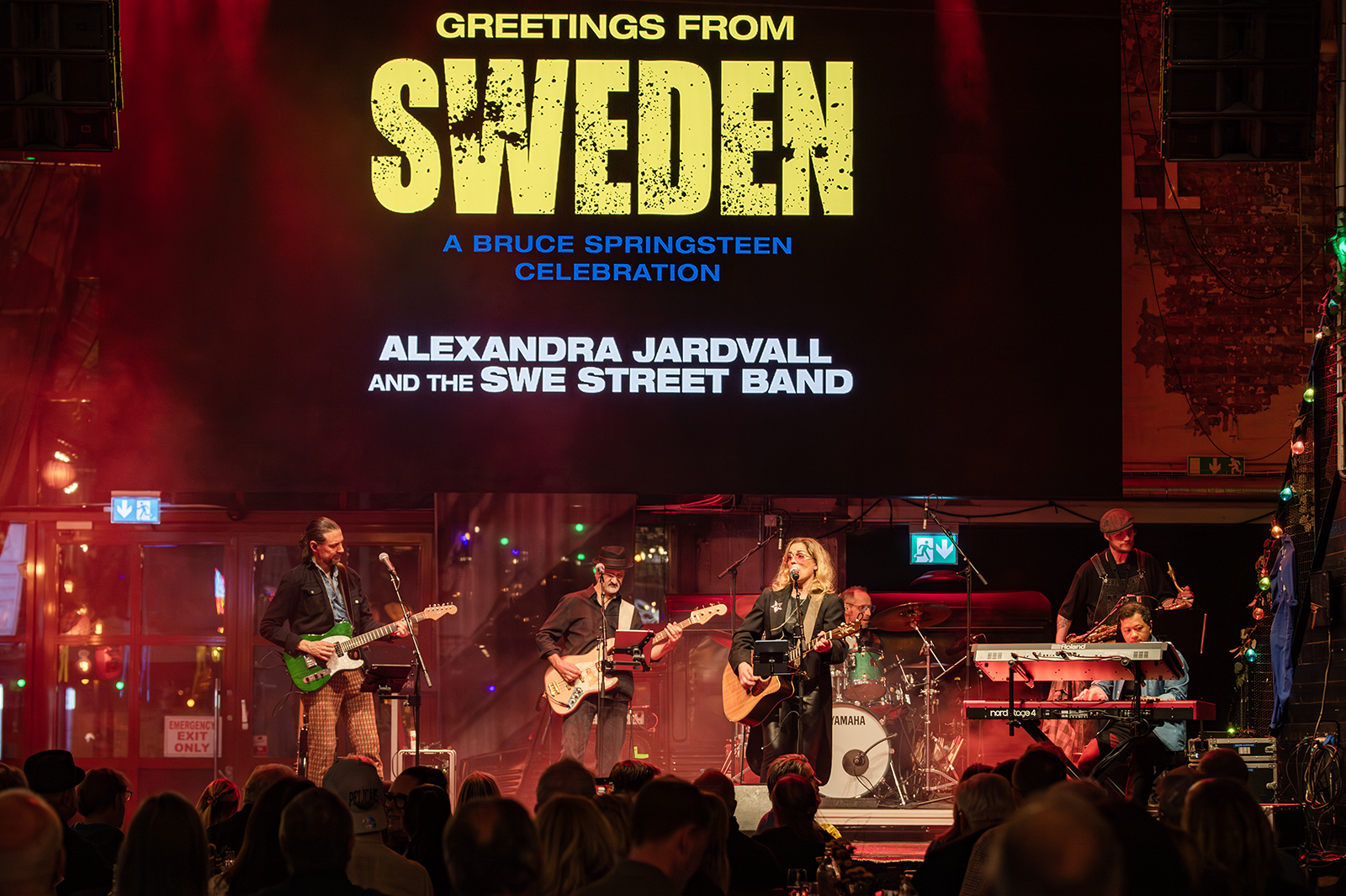 Alexandra Jardvall på scen