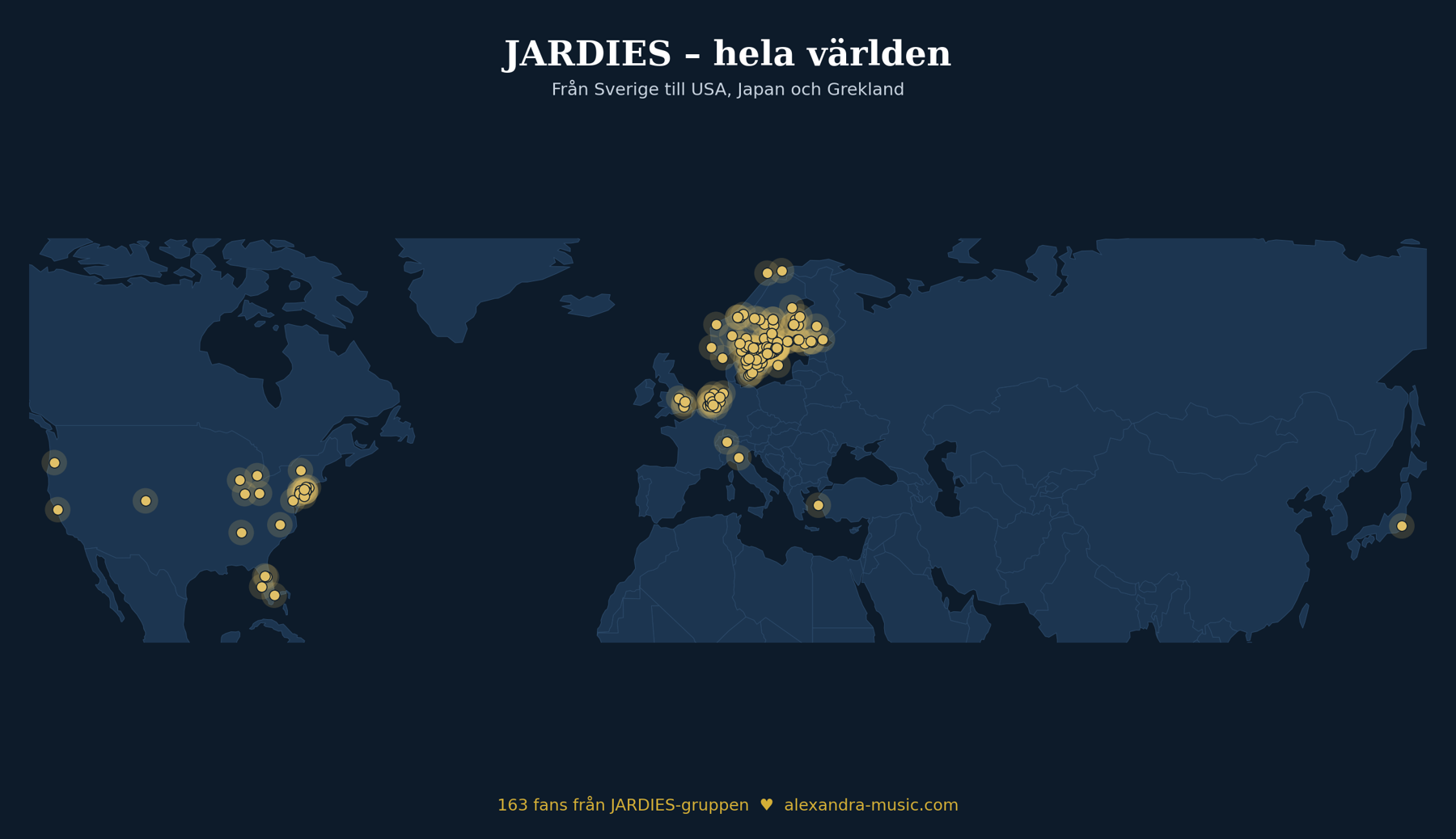 Karta &ouml;ver var i v&auml;rlden JARDIES finns